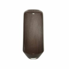 Kaemingk Dark Brown Glass Vase