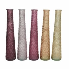 Kaemingk Tall Pinks coloured vases Kaemingk Tall Pinks coloured vases