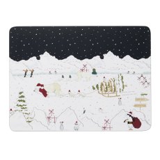 Sophie Allport Snow Season Placemats Set of 4 Sophie Allport Snow Season Placemats Set of 4