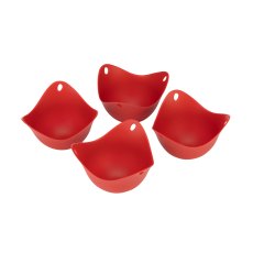 Fusion Twist Pack of 4 Silicone Egg Poachers Fusion Twist Pack of 4 Silicone Egg Poachers