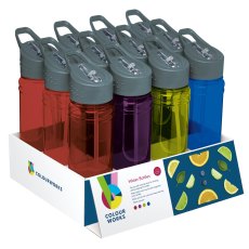 Colourworks Sports Water Bottle Assorted Colours Colourworks Sports Water Bottle Assorted Colours