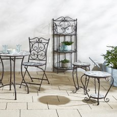 Kaemingk Siena Outdoor Iron Rack