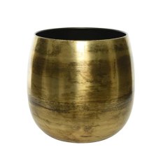 Kaemingk Gold Iron Planter