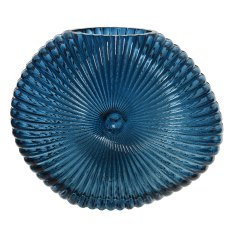 Kaemingk Large Blue Glass Vase