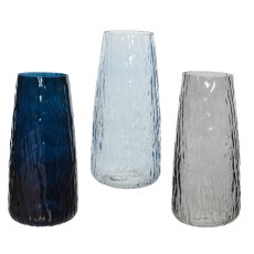 Kaemingk Assorted Colours Glass Blue Vase Kaemingk Assorted Colours Glass Blue Vase
