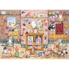 Gibsons Hettys Hats 500Pc Puzzle