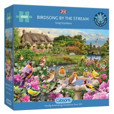 Gibsons Birdsong By The Stream 1000Pc Puzzle Gibsons Birdsong By The Stream 1000Pc Puzzle