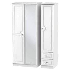 Krystal Triple Mirror + Drawer Wardrobe Krystal Triple Mirror + Drawer Wardrobe