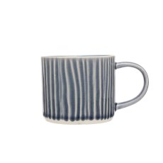 Siip embossed lines mug navy