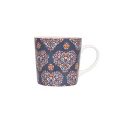 Siip folk floral heart mug