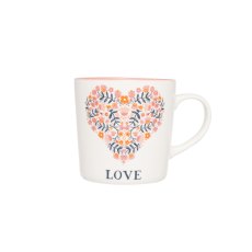Siip folk floral love mug Siip folk floral love mug