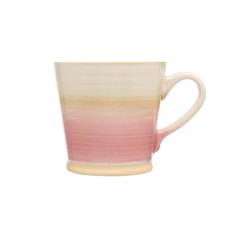 Siip gradient reactive glaze mug pink
