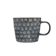 Siip reactive glaze lined mug navy