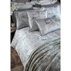 Laura Ashley Tregaron Silver Duvet Cover Set Laura Ashley Tregaron Silver Duvet Cover Set