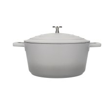 MasterClass Lightweight 4L Casserole Dish with Lid, Ombre Grey