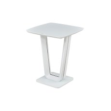 Lazzaro Bar Table in White