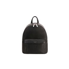 David Jones Black Pocket Backpack David Jones Black Pocket Backpack
