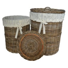 Glenweave Round Linen Basket
