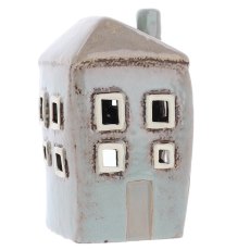 Village Pottery Tall Grey Mini Tealight Village Pottery Tall Grey Mini Tealight
