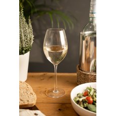 Artisan Street Ripple Four Pack White Wine Glasses