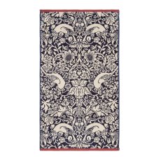 Morris & Co Strawberry Thief Blue Towels