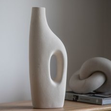 Gallery Direct Delores Vase White