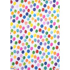 Glick Birthday Balloons Gift Wrap