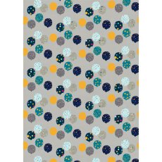 Glick Grey Balloons Gift Wrap