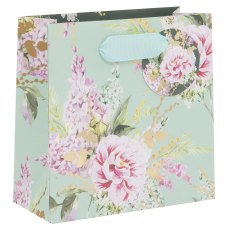 Glick Small Peonies and Foxglove Gift Bag