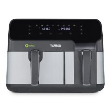 Tower Vortx Eco Duo Grey Digital Basket Air Fryer Tower Vortx Eco Duo Grey Digital Basket Air Fryer