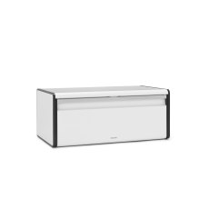 Brabantia White Fall Front Bread Bin Brabantia White Fall Front Bread Bin