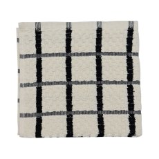 Popcorn Cream and Black Waffle Tea Towel Popcorn Cream and Black Waffle Tea Towel