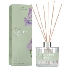 Wax Lyrical Home Grown Sweet Pea 200ml Reed Diffuser
