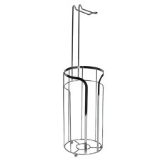 Showerdrape Dante Chrome Toilet Roll Holder & Spare Combo Showerdrape Dante Chrome Toilet Roll Holder & Spare Combo