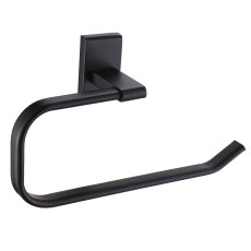 Showerdrape Unity Black Towel Ring Showerdrape Unity Black Towel Ring