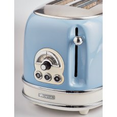 Ariete Vintage 2 Slice Toaster Blue