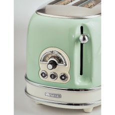 Ariete Vintage 2 Slice Toaster Green