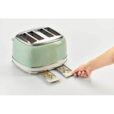 Ariete Vintage 4 Slice Toaster Green