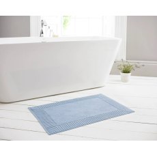 Deyongs Bliss Terry Cobalt Bath Mat