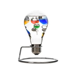 WM. Widdop Light Bulb Galileo On Metal Stand