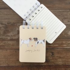 Alex Clark Jumping Jacks Dog Small Spiral Notepad Alex Clark Jumping Jacks Dog Small Spiral Notepad