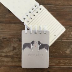 Alex Clark Clever Collies Dog Small Spiral Notepad Alex Clark Clever Collies Dog Small Spiral Notepad