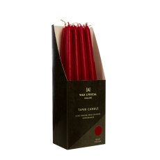 Wax Lyrical Unfragranced Ruby Rouge Tapered Candle Wax Lyrical Unfragranced Ruby Rouge Tapered Candle