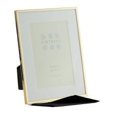 Sixtrees Park Lane Rose Gold Narrow Profile Photo Frame