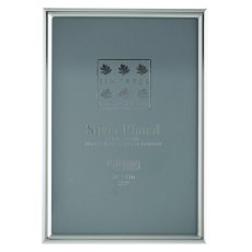 Sixtrees Cambridge Narrow Rim Silver Plated Photo Frame