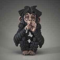 Edge Sculptures - Baby Chimpanzee 'Speak No Evil' Edge Sculptures - Baby Chimpanzee 'Speak No Evil'