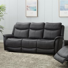 Washington 3 Seater Power Recliner in Slate Washington 3 Seater Power Recliner in Slate