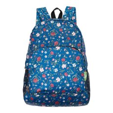 Eco Chic Navy Floral Classic Backpack Eco Chic Navy Floral Classic Backpack