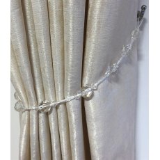 Twinkle Tie Back Pair Crystal Twinkle Tie Back Pair Crystal