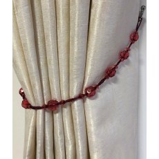 Twinkle Tie Back Pair Ruby